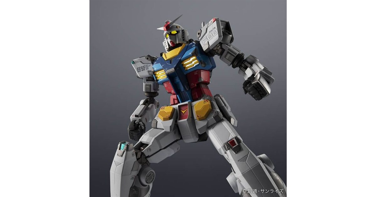 超合金×GUNDAM FACTORY YOKOHAMA RX-78F00 GUNDAM」の再販が決定