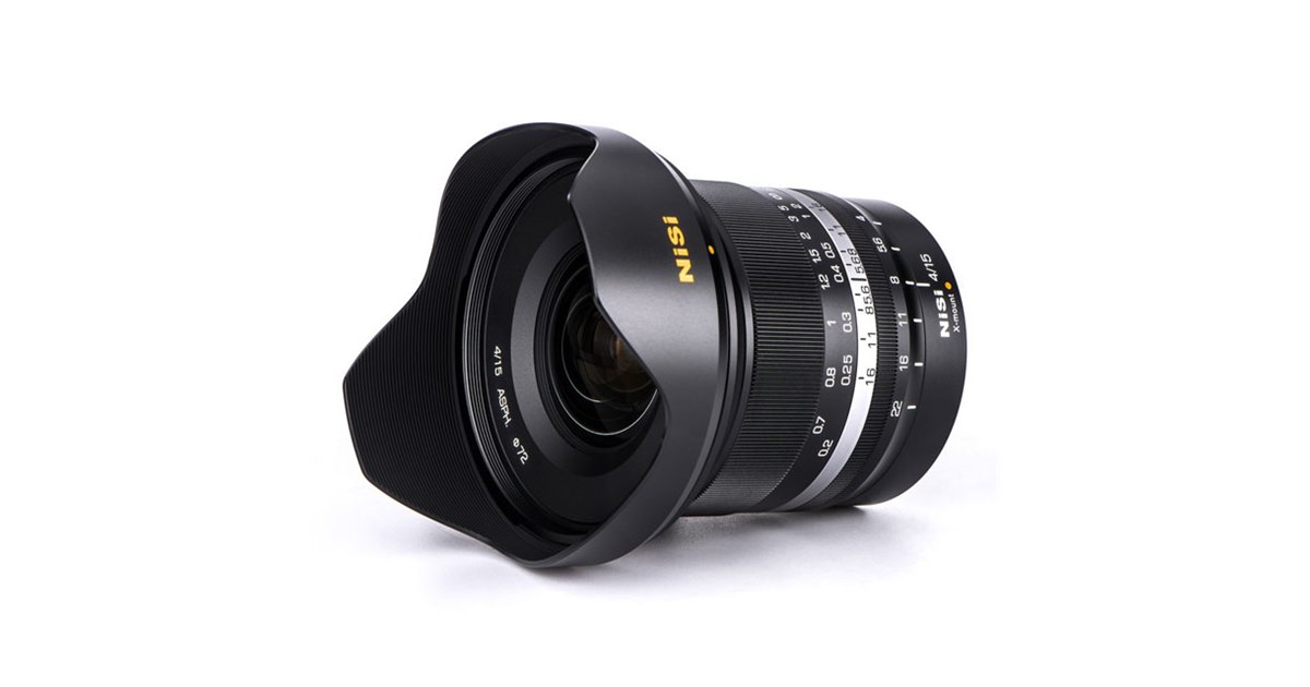 65,780円、NiSiがフルサイズ用超広角単焦点レンズ「15mm F4 ASPH」発売