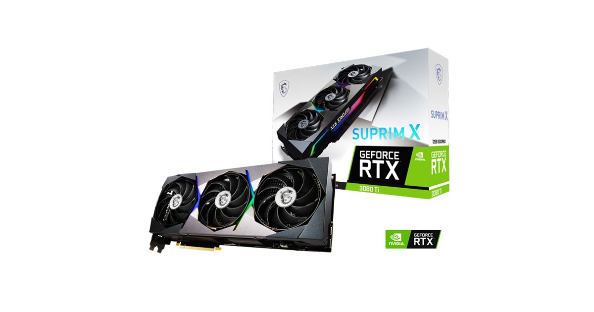 MSI、冷却性能を強化した「GeForce RTX 3080Ti」搭載ハイエンドビデオ