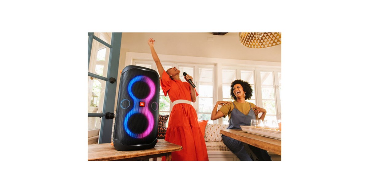 JBL、IPX4防滴対応の“パーティースピーカー”「JBL PartyBox 110