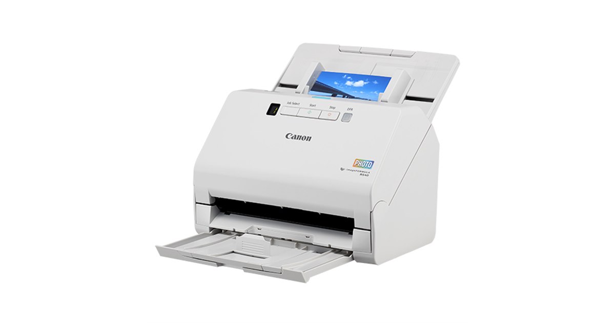 キヤノン、写真や年賀状を最大40枚連続スキャンする「imageFORMULA