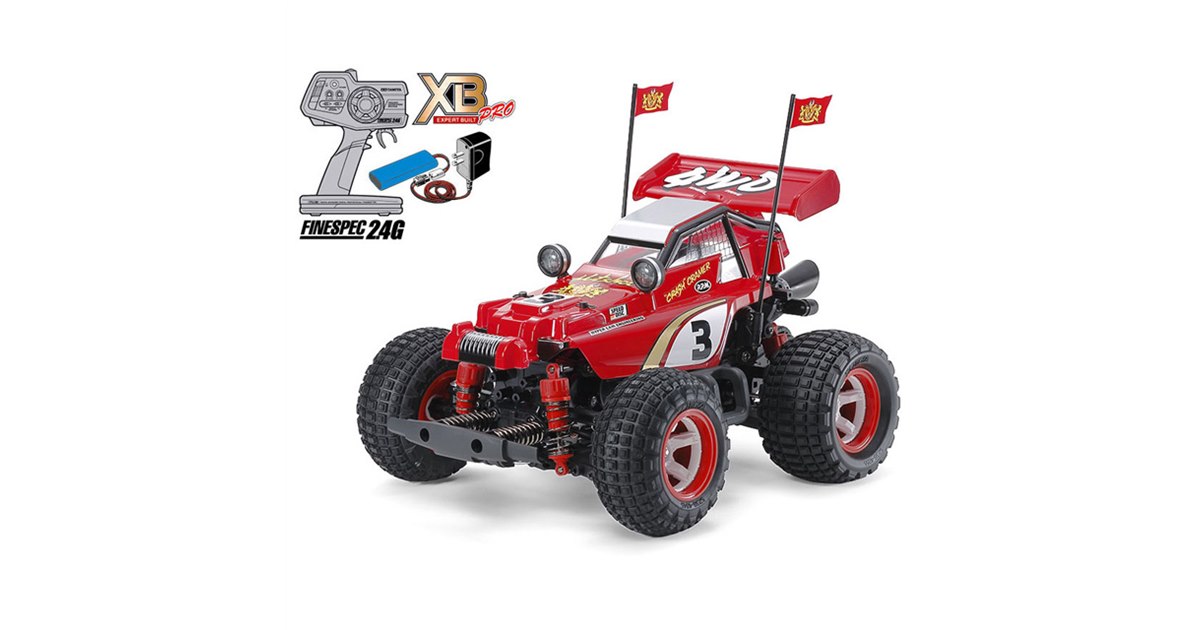 タミヤ、STブロック・バブルタイヤを装着した「1/10RC XB コミカル