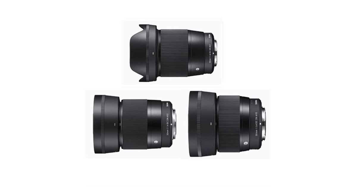 シグマ、「16mm F1.4」「30mm F1.4」「56mm F1.4」にZマウント用を追加