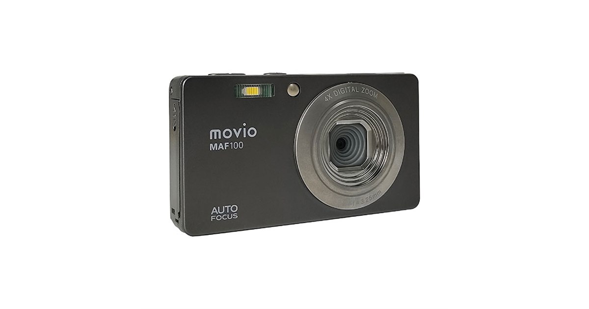11,880円、有効約800万画素のコンデジ「movio MAF100」が本日6月26日