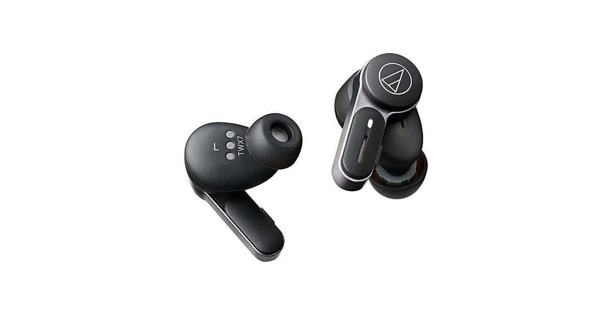 オーテク、LDAC対応の完全ワイヤレスNCイヤホン「ATH-TWX7」を本日11月