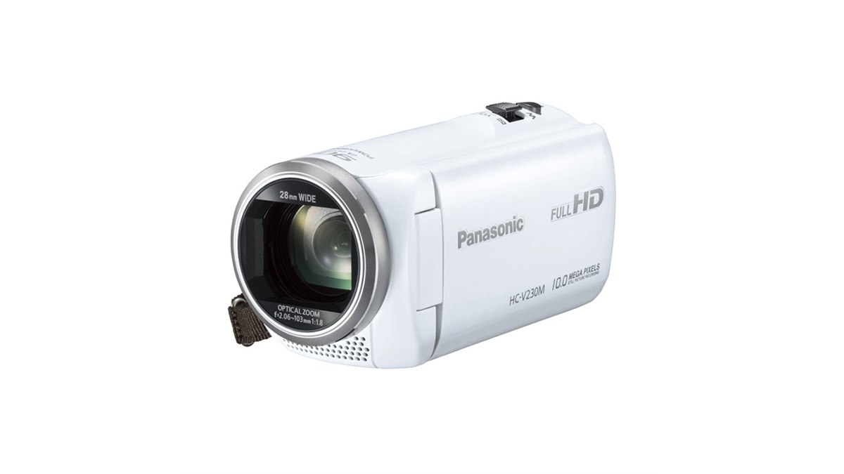 パナソニック、iAズーム90倍で光学式手ブレ補正を搭載したビデオカメラ