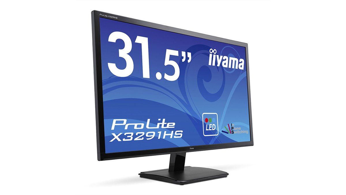 iiyama、39,800円の31.5型フルHD液晶ディスプレイ「ProLite X3291HS