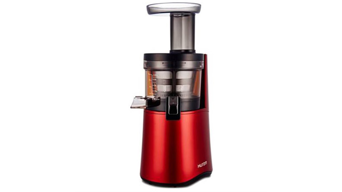ヒューロム、ダブルスクリュー搭載で搾汁量が増えたスロージューサー
