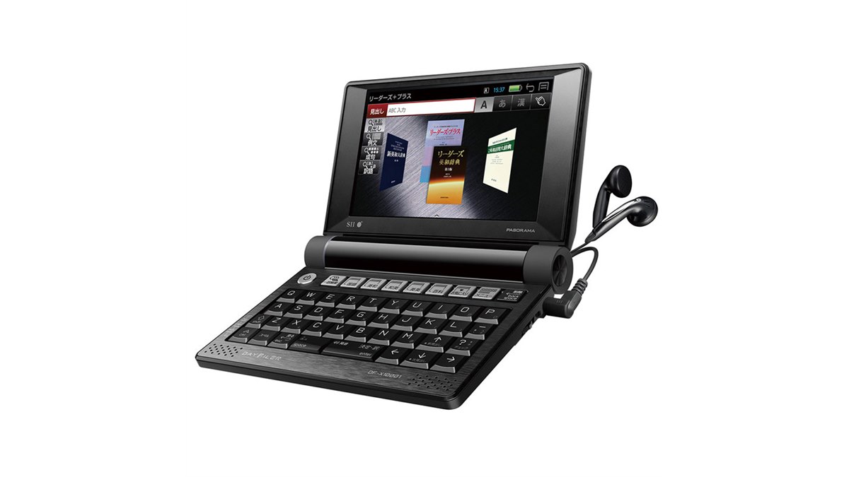 SII、「リーダーズ英和辞典第3版」を収録した電子辞書「DF-X10001