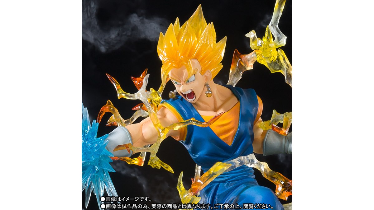 ドラゴンボール」スーパーサイヤ人ベジット＆ゴジータがフィギュアで各