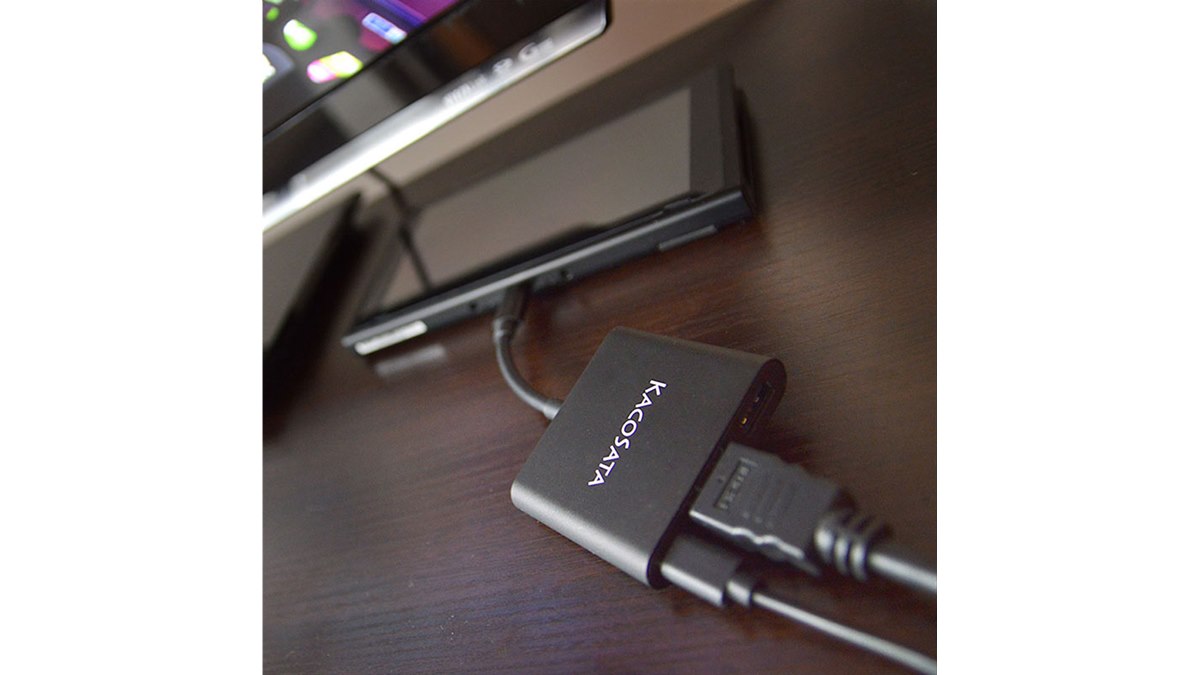 サンコー、Nintendo Switch用のHDMI変換アダプター「ACアダプタいら