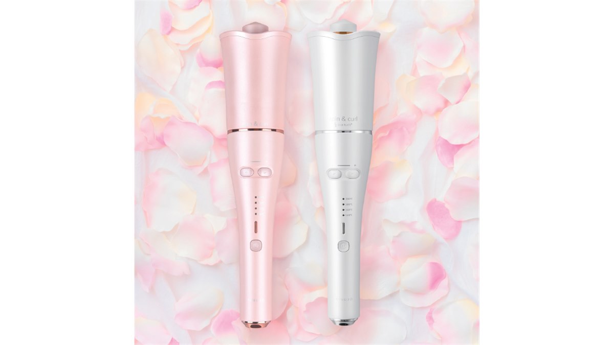 KINUJO、シルクプレートを採用した自動巻カールアイロン「SCS024」など