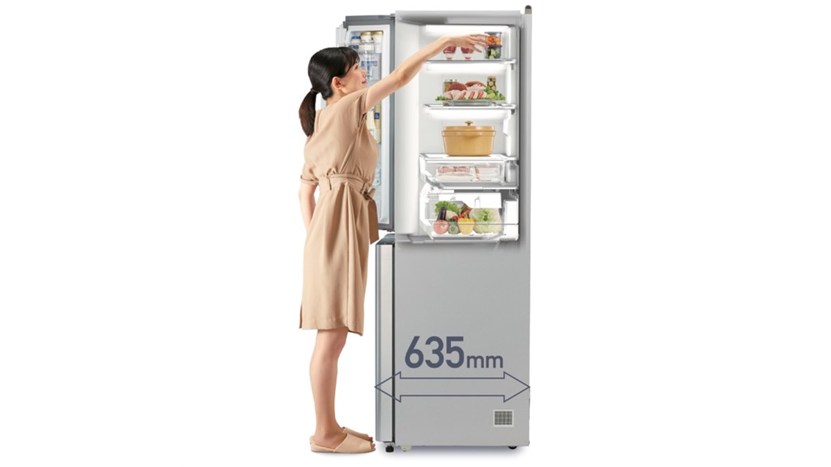 AQUA、奥行き635mmの薄型冷凍冷蔵庫「TZシリーズ」2024年モデルを本日3