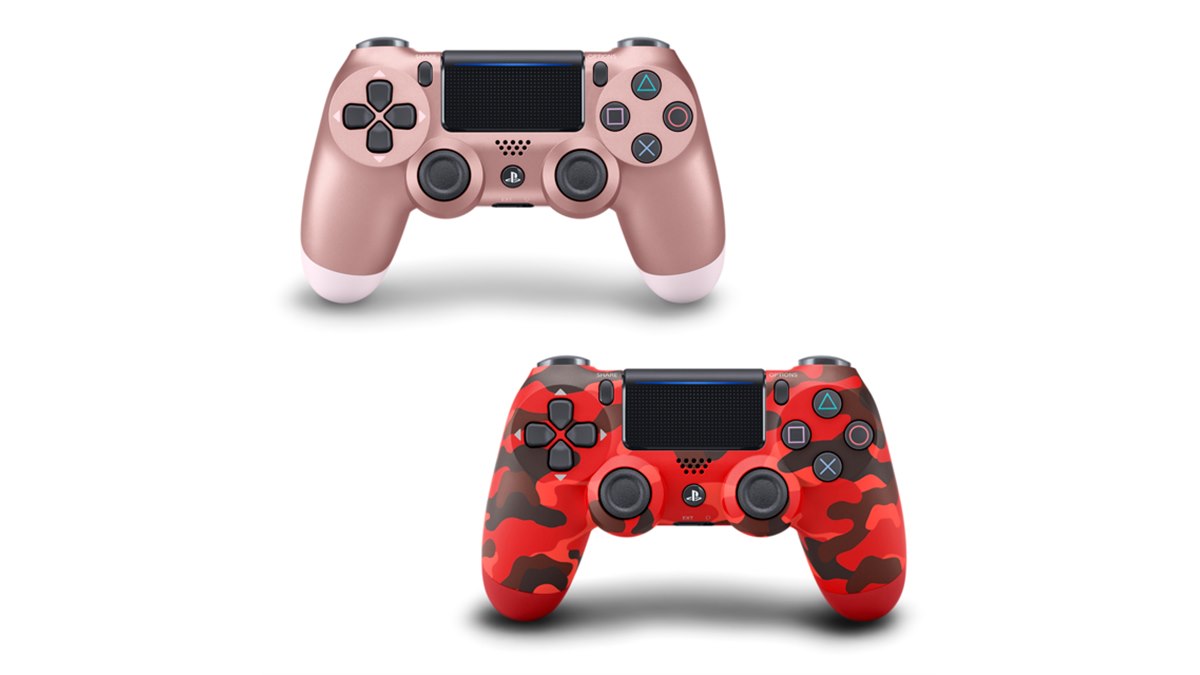 ソニー、「DUALSHOCK 4」ローズ・ゴールドなど限定カラー3モデルを再販
