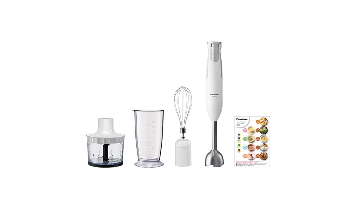 パナソニック、「ダブルアクションスイッチ」搭載のハンドブレンダー2