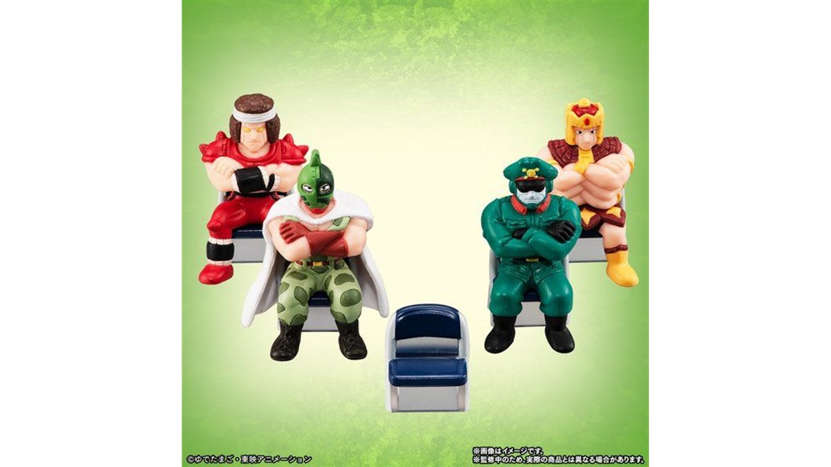 キン肉マン」ソルジャー率いる血盟軍がキンケシフルカラーに、イス付き