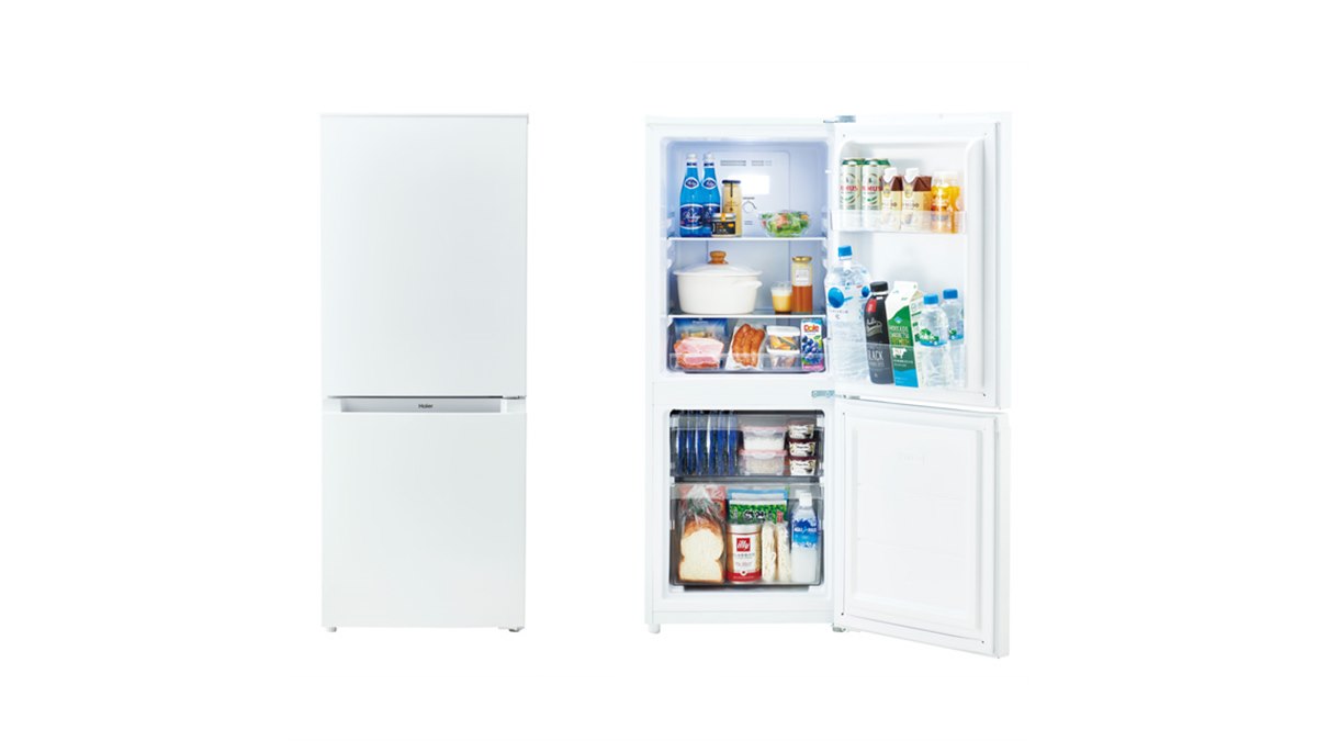 ハイアール、ひとり暮らし向け140L冷凍冷蔵庫「JR-NF140M」を本日10/15