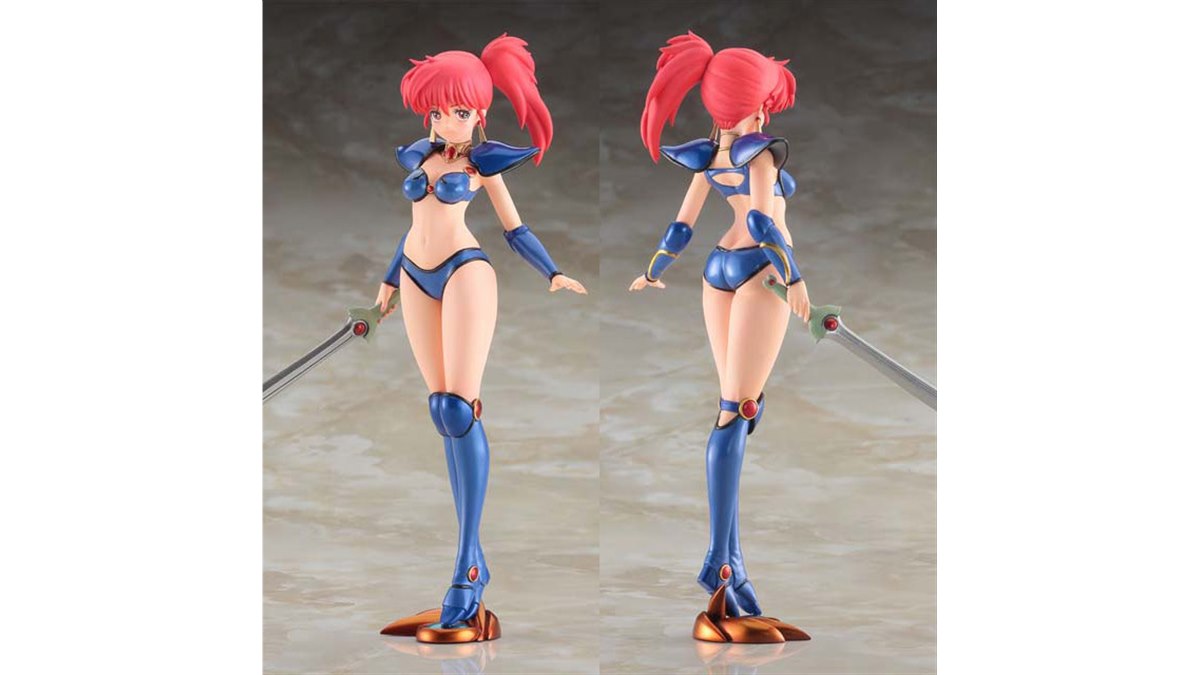幻夢戦記 レダ」朝霧陽子が1/12スケールで立体化、ハセガワが本日7/5
