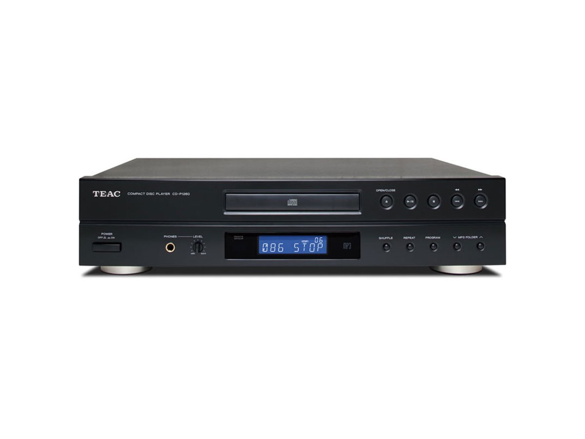TEAC、MP3など対応のCDプレーヤー「CD-P1260」 - 価格.com