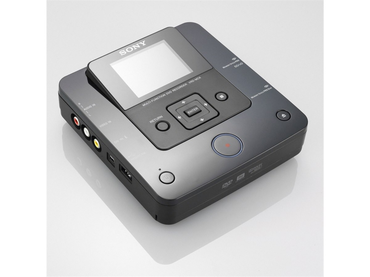 ソニー、コンパクトなDVDライター「VRD-MC6」 - 価格.com