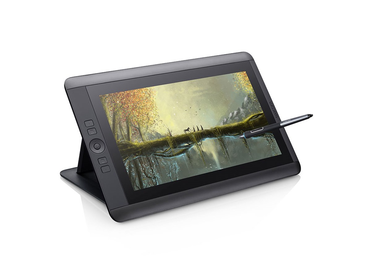 ワコム、マルチタッチ対応の13.3型液晶ペンタブレット「Cintiq 13HD