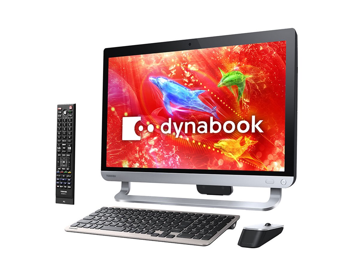 東芝、2015年夏モデルの21.5型液晶一体型PC「dynabook D81/D71/D51/D41