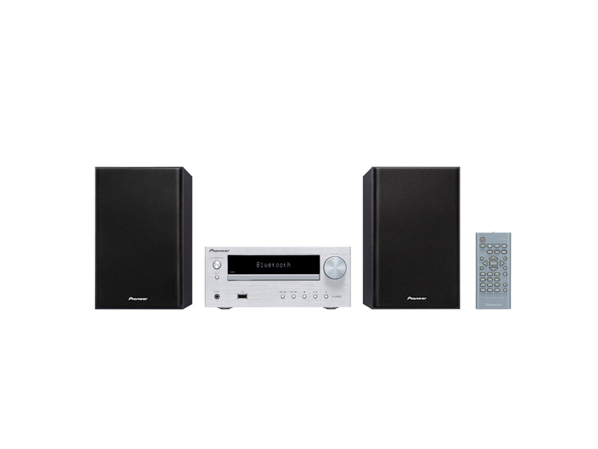 パイオニア、アルミパネル採用のBluetooth対応CDミニコンポ「X-HM26