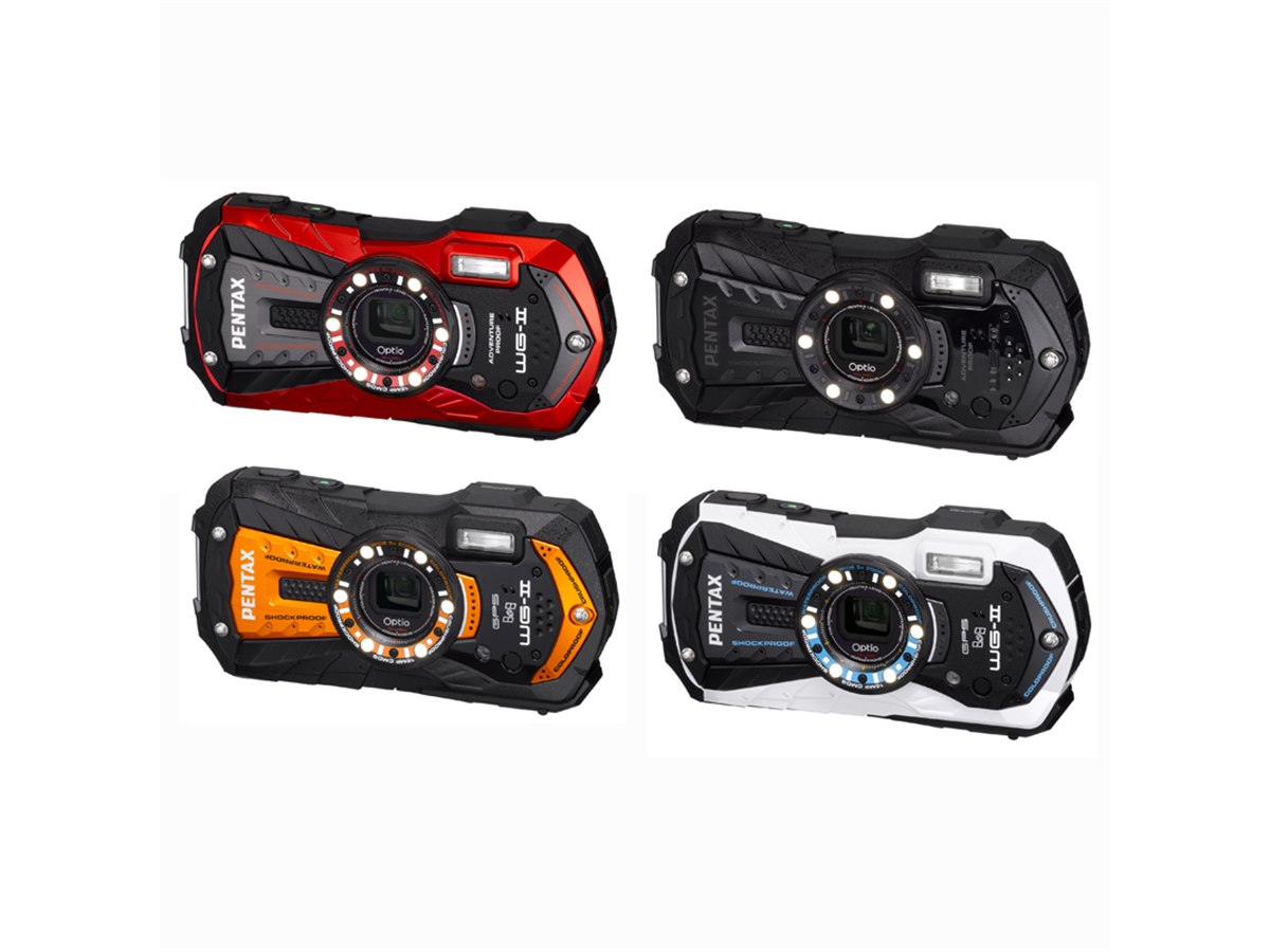ペンタックス、「Optio WG-2」と「Optio WG-2 GPS」を3月9日発売
