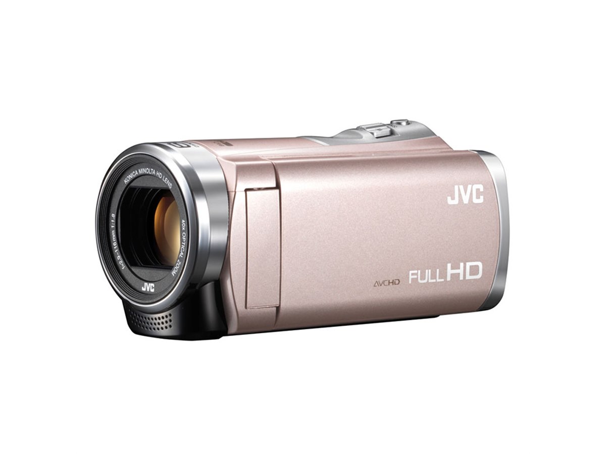 JVC、光学40倍ズーム対応のビデオカメラ「Everio GZ-E355」 - 価格.com