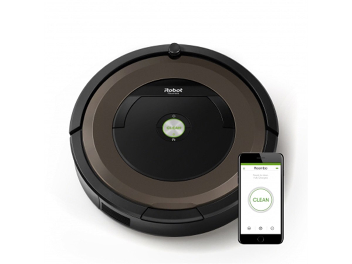 アイロボット、アプリ操作できるWi-Fi対応ロボット掃除機「ルンバ890