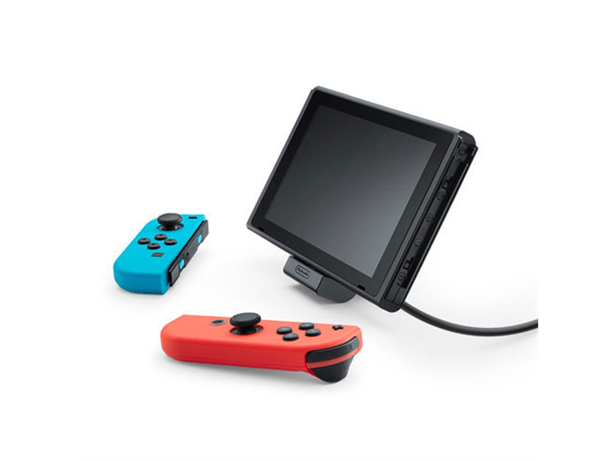 テーブルモード中でも充電できる「Nintendo Switch 充電スタンド