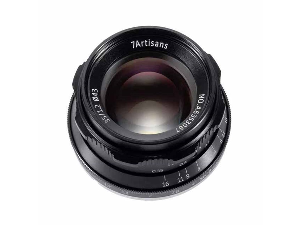 七工匠、ミラーレス用単焦点レンズ「7Artisans 35mm F1.2」税別23,000
