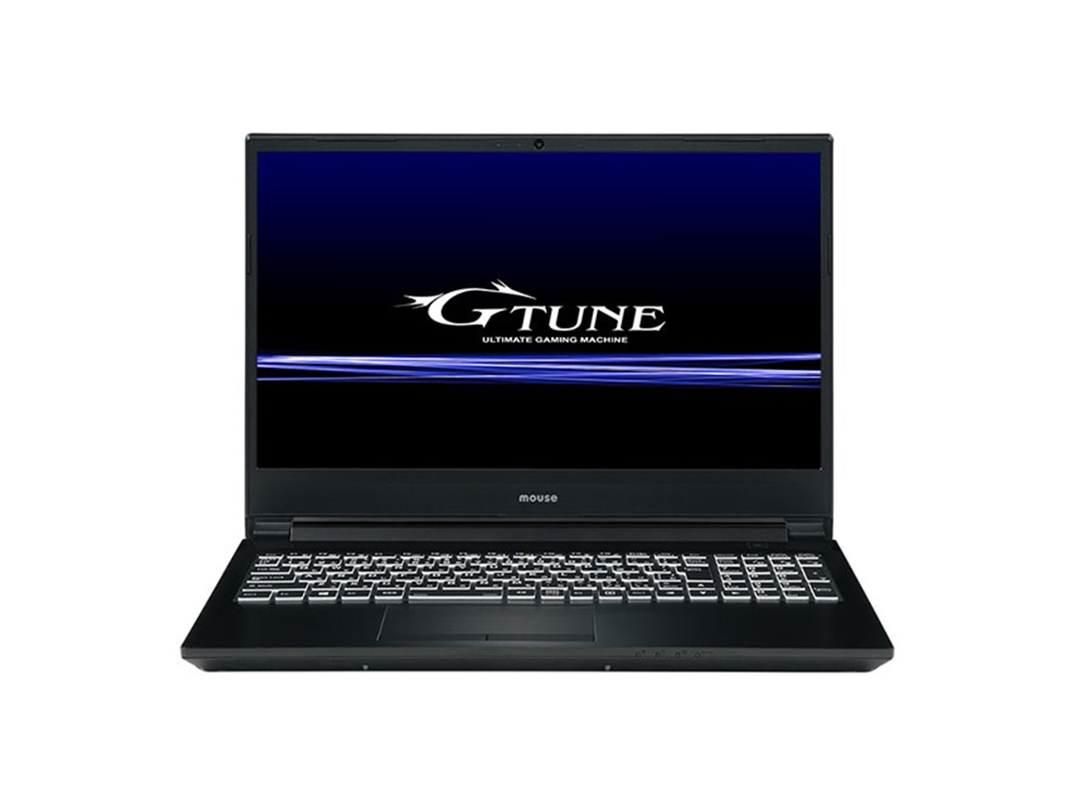 G-Tune、Core i7-9750HとGeForce GTX 1660 Tiを搭載した15.6型