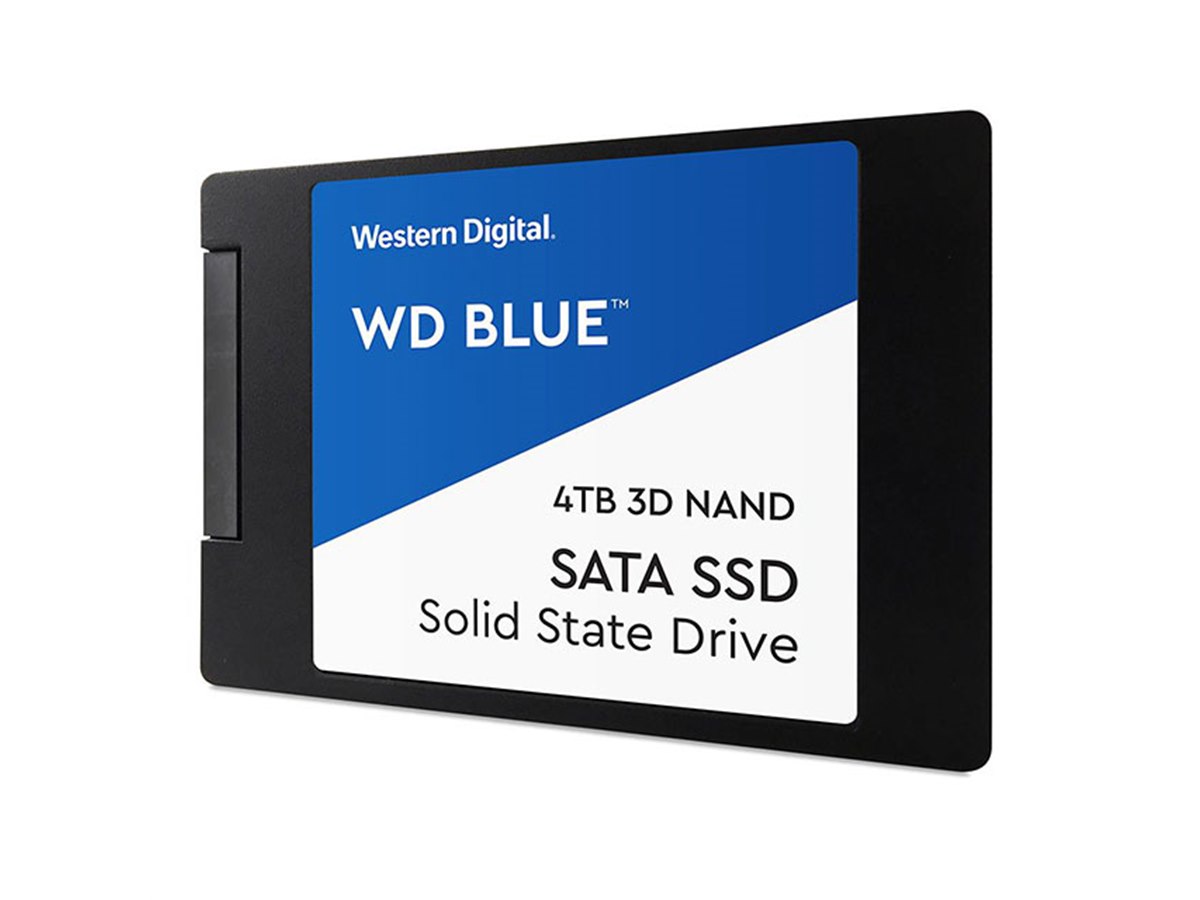 WD、大容量4TBを実現した2.5インチSSD「WD Blue 3D NAND SATA SSD