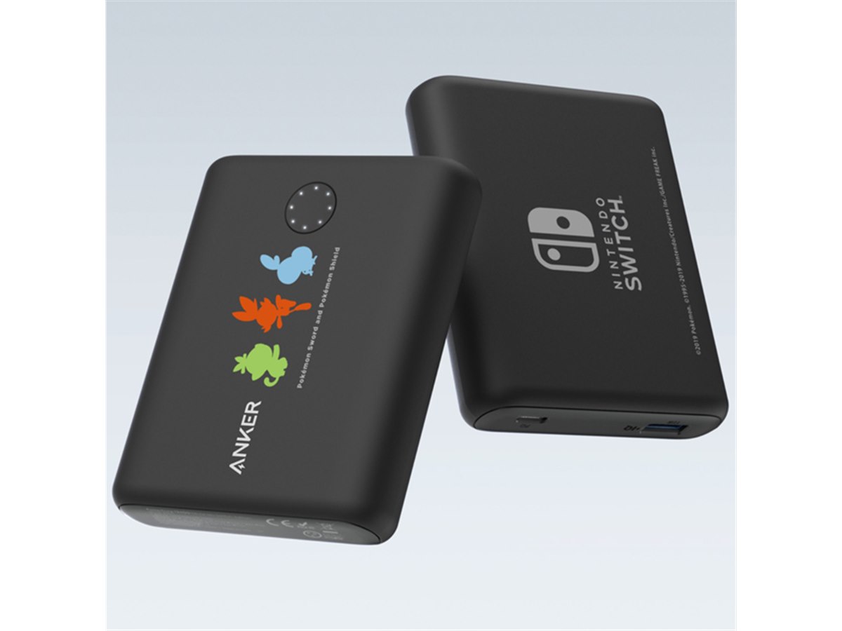 任天堂公式、Ankerが容量13400mAhの「ポケモンバッテリー」を発売