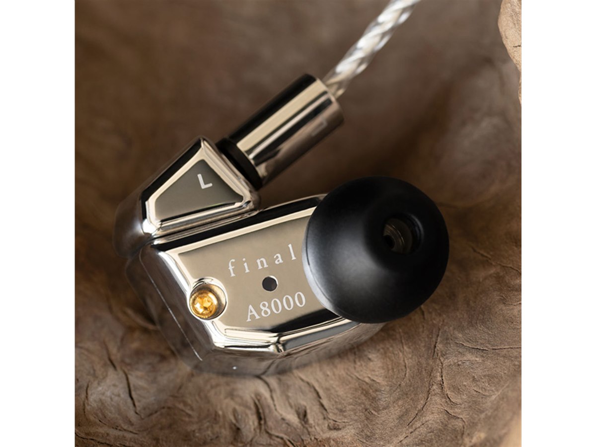 final、トゥルーベリリウム振動板を採用したフラッグシップイヤホン