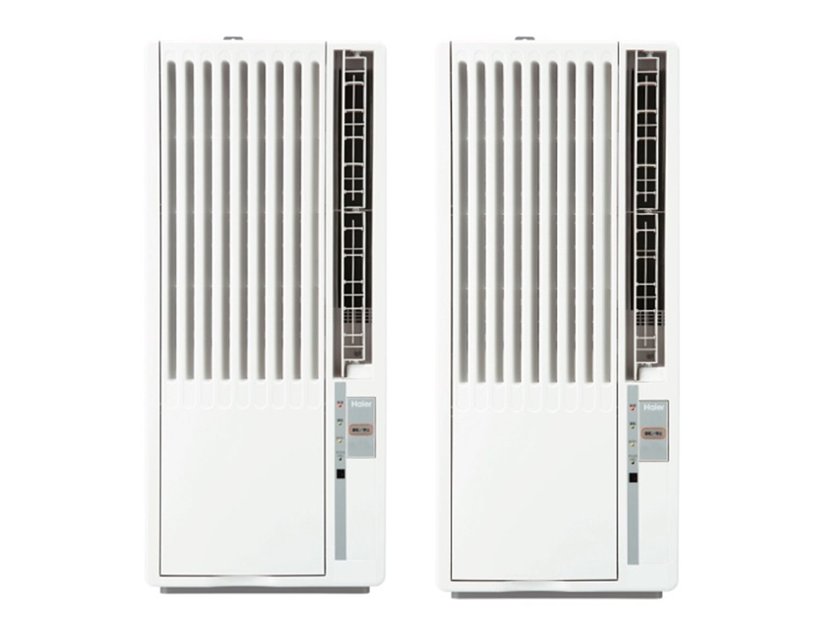 ハイアール、室外機・工事不要で簡単に設置できる窓用ルームエアコン2