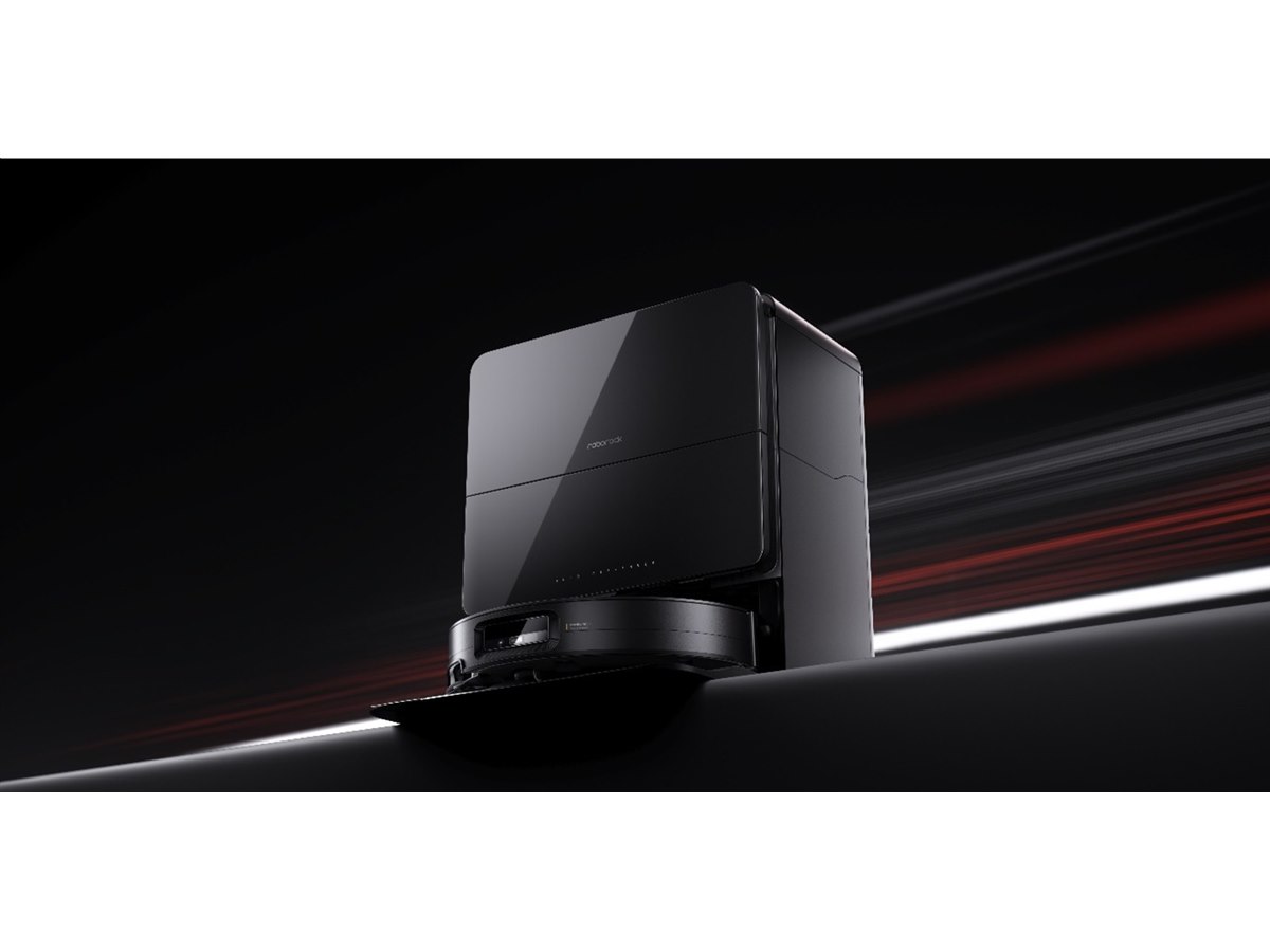 22000Paの吸引力と全自動ドックを備えた薄型ロボット掃除機「Roborock