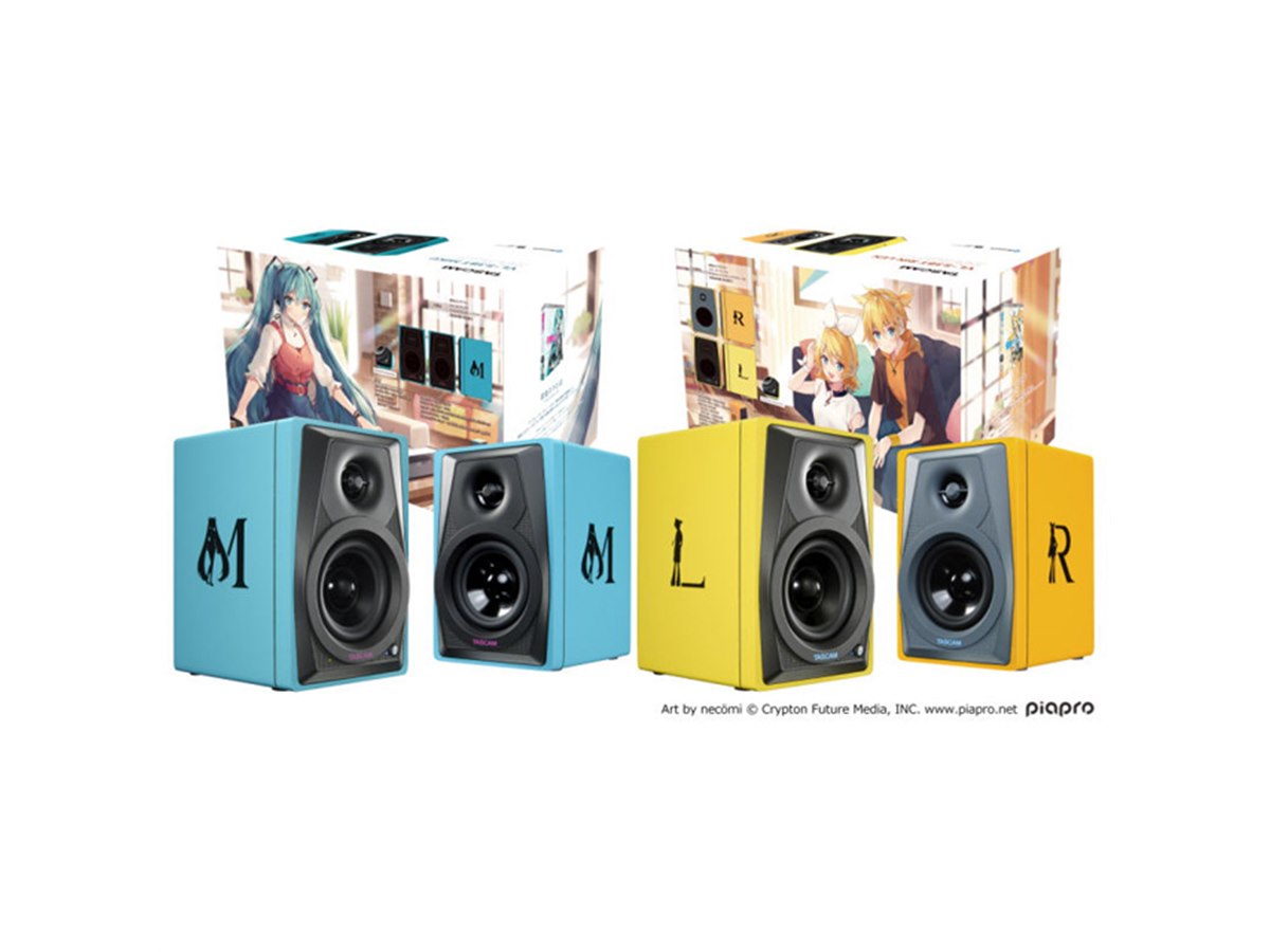 ツクモ、「初音ミク」「鏡音リン・レン」モデルのBluetoothモニター