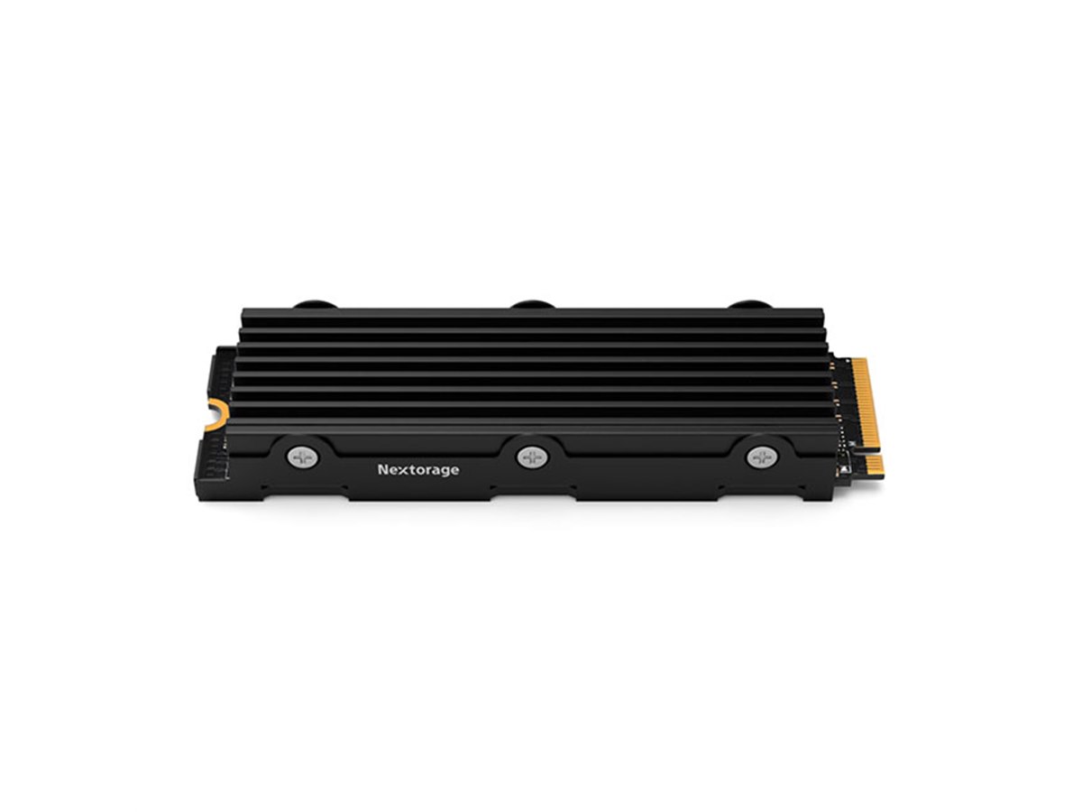 Nextorage、PS5で使用できるPCIe 4.0対応のヒートシンク一体型SSD「NEM