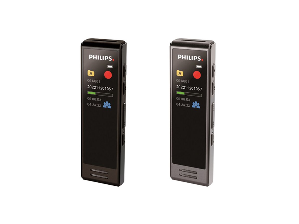 フィリップス、リニアPCM録音対応のポケットICレコーダー「PHILIPS