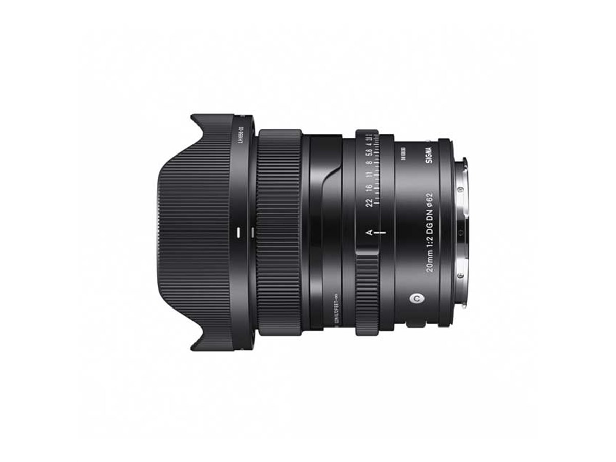 シグマ、ミラーレス用の超広角単焦点レンズ「SIGMA 20mm F2 DG DN」を2
