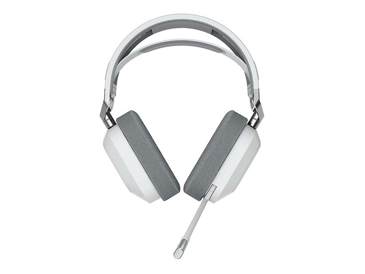 Corsair、ゲーミング無線ヘッドセット「HS80 RGB WIRELESS White」本日