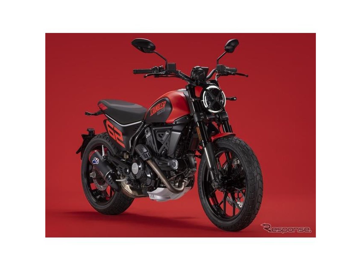 ドゥカティ スクランブラー 新型、スポーツ仕様「フルスロットル」登場
