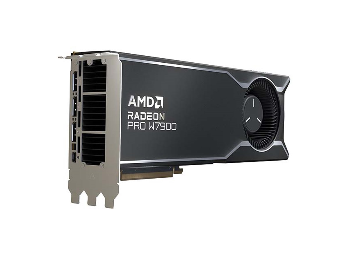AMD、RDNA 3を採用したプロ向けビデオカード「Radeon Pro W7900/W7800