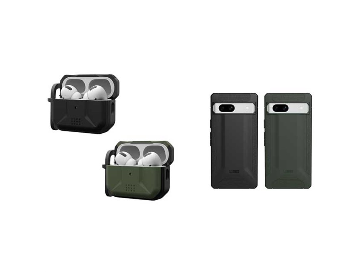 UAG、「AirPods Pro（第2世代）」「Google Pixel 7a」用の耐衝撃ケース