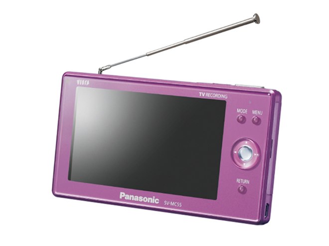 パナソニック、ポータブルワンセグTV「SV-MC55」 - 価格.com