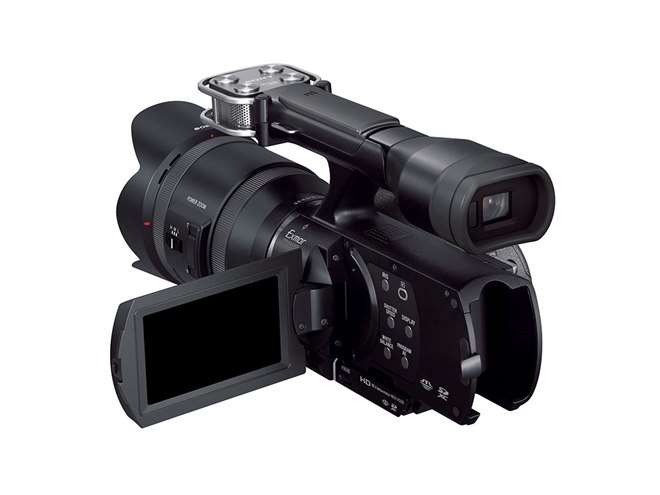 ソニー、電動ズームに対応したEマウントハンディカム「NEX-VG30