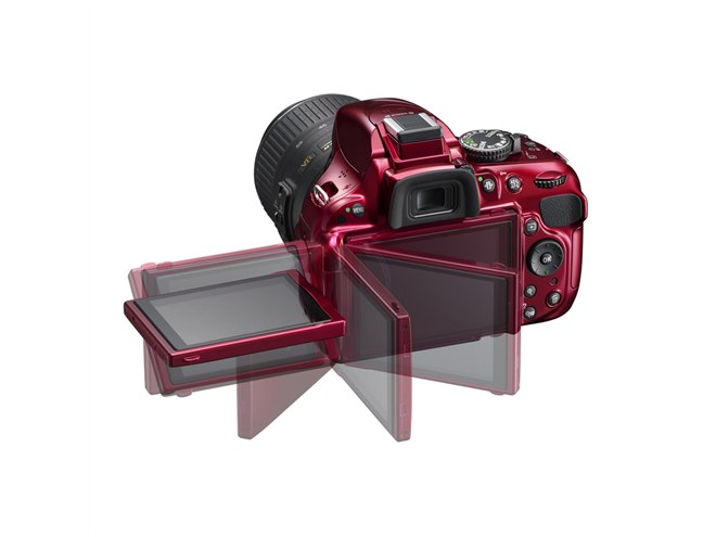 ニコン、2410万画素のバリアングル液晶搭載デジタル一眼レフ「D5200