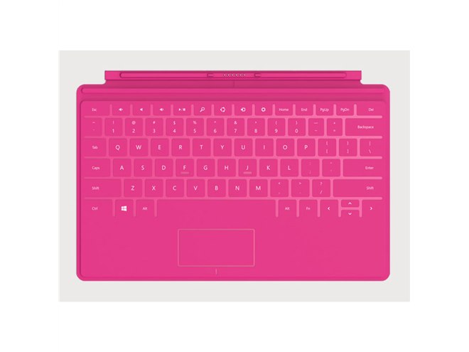 マイクロソフト、Surface RTのタッチカバーに「マゼンタ ピンク」追加